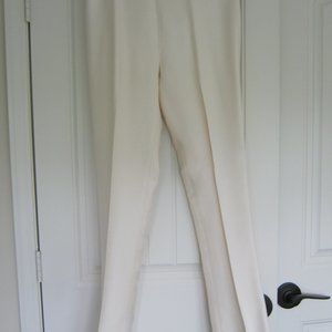 Ralph Lauren Cream Linen Trouser Spring Size 10